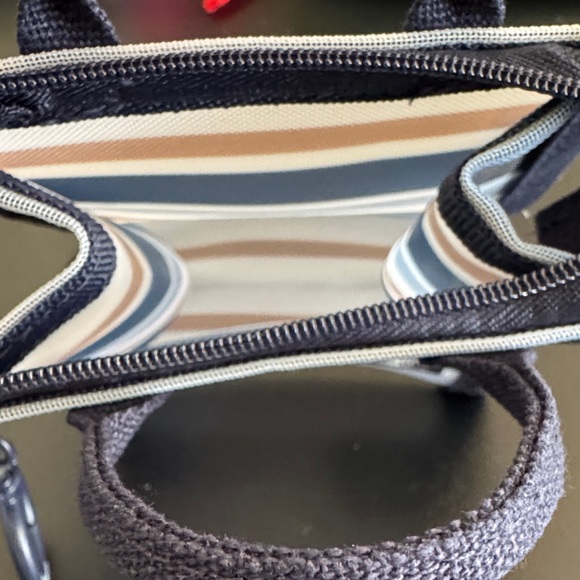 NEW TAIPEI EXCLUSIVE -  Starbucks Multicolor Striped super mini Tote - Picture 4 of 7